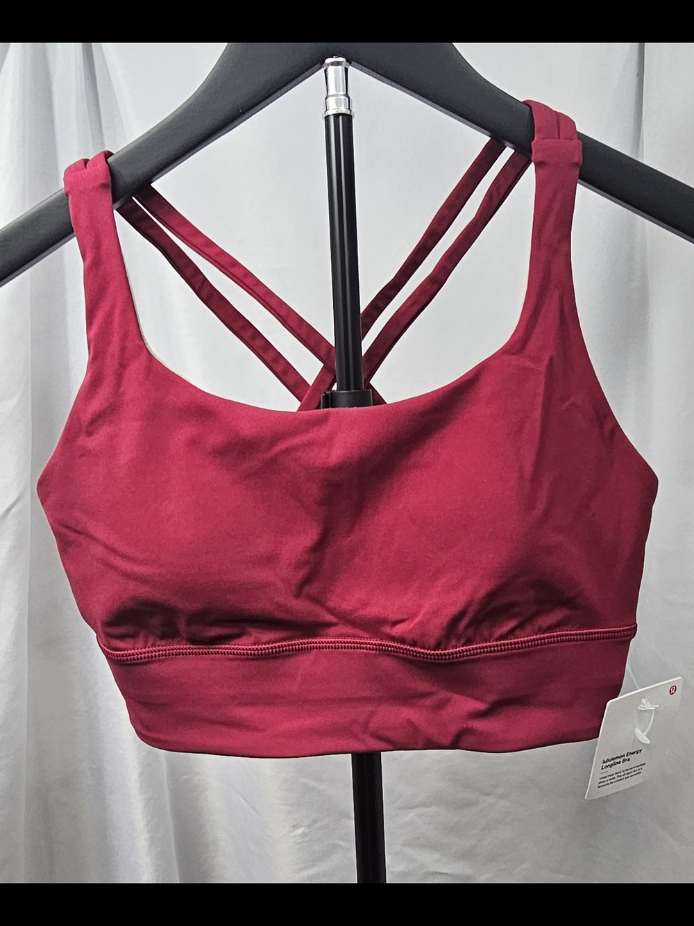 NWT Lululemon Energy Longline Bra Medium Support, B-D Cups - Size 6